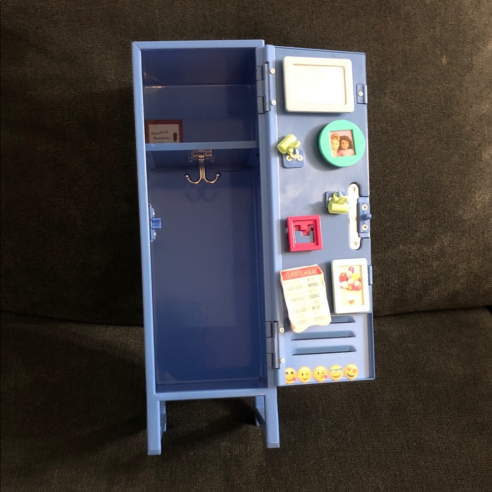 American Girl Blue Locker with Accessories
